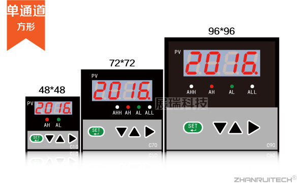 單通道,單光柱數(shù)顯表_單回路數(shù)字顯示控制儀-3