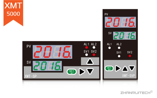 XMT5000數(shù)字顯示控制儀_雙屏數(shù)字顯示控制儀-2